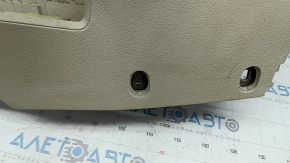 Central console VW Passat b7 12-15 USA beige, bare, scratches