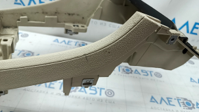Central console VW Passat b7 12-15 USA beige, bare, scratches