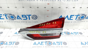 Lamp inside trunk lid right Ford Fusion mk5 19-20 halogen+LED with chrome level 3