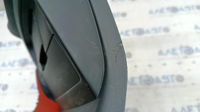 Rear center console trim Audi Q5 8R 09-17 black, scratches