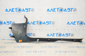 Door sill trim front left inner Tesla Model 3 18- black, worn, scratches