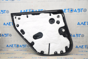 Door trim card rear right Tesla Model 3 21- leather black with speaker with window lift control and door opening button