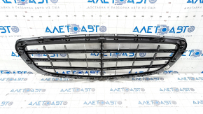 Radiator grill assembly grill Mercedes C-class W205 15-18 chrome without chamber, Luxury, sand, pressed