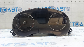 Instrument cluster VW Jetta 11-18 USA 2.5 scratches, broken fasteners