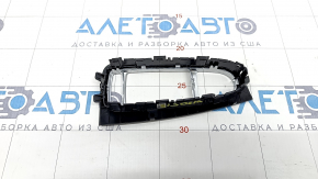 Front left window lift control trim Mercedes C-class W205 15-21 black