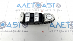 Front left window lift control Mercedes C-class W205 15-21 black housing