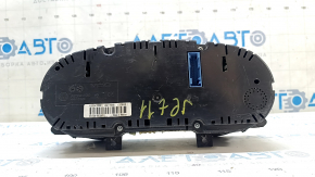 Instrument cluster VW Jetta 11-18 USA 2.5 scratches, broken mount