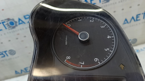 Instrument cluster VW Jetta 11-18 USA 2.5 scratches, broken mount