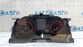 Instrument cluster VW Jetta 19-20 manual transmission 19k broken fasteners, dented housing, scratches