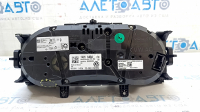 Instrument cluster VW Jetta 19-20 manual transmission 19k broken fasteners, dented housing, scratches