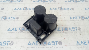 Central cup holder Nissan Rogue 17-20 black, for heated seats
