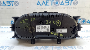 Instrument cluster VW Jetta 19-19 24k broken mount, scratches
