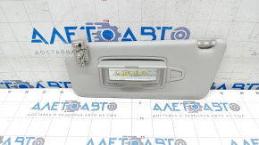 Left visor Mercedes C-class W205 15-17 gray, without hook