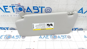 Right visor Mercedes C-class W205 15-17 gray, without hook