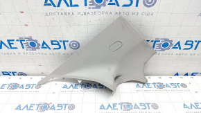 Rear pillar trim left upper Mercedes C-class W205 15-21 gray, for cleaning