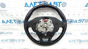 Naked steering wheel Ford Fusion mk5 13-20 black leather, worn, scratches