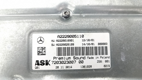 Mercedes C-class W205 15-18 Burmester Audio Amplifier