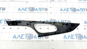 Door trim panel (cards) front left Nissan Rogue 14-20 matte, graphite