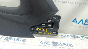 Center console trim side right Lincoln MKC 15- leather black, missing trim, broken fastener