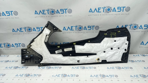 Center console trim side right Lincoln MKC 15- leather black, missing trim, broken fastener