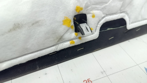 Center console trim side right Lincoln MKC 15- leather black, missing trim, broken fastener