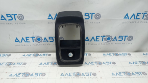 Lincoln MKC 15 rear center console trim - black, scratches