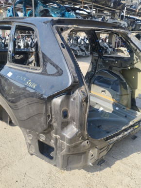 Quarter wing rear left Volvo XC90 16-22 black, on the body