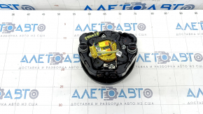 Airbag in the steering wheel driver Mercedes C-class W205 15-21 black, peeled chrome, rusty pyropatron