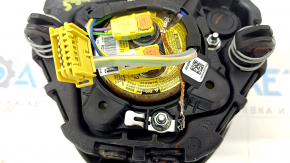 Airbag in the steering wheel driver Mercedes C-class W205 15-21 black, peeled chrome, rusty pyropatron
