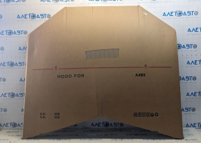 Bare hood Audi A4 B9 17- steel dent
