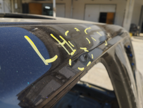 Metal roof Volvo XC90 16-22 for panoramic, on the body, bumpers