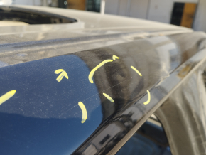 Metal roof Volvo XC90 16-22 for panoramic, on the body, bumpers