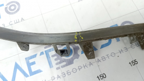 Molding rear bumper central Mercedes C-class W205 15-18 chrome, broken, broken fasteners, scratches