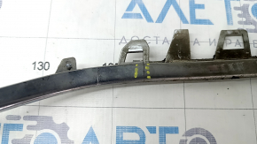 Molding rear bumper central Mercedes C-class W205 15-18 chrome, broken, broken fasteners, scratches