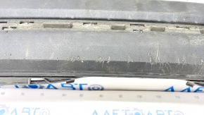 Rear bumper lip Mercedes C-class W205 300/350e/350h/400 15-18 without parking sensors, scratches, crack in mount