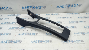 Mercedes W211 center console trim leather black, scratches