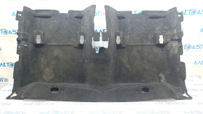 Floor covering rear Ford Fusion mk5 19-20 hybrid, plug-in, black, for cleaning