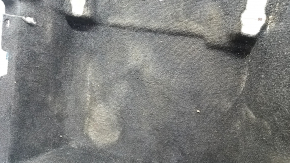 Floor covering rear Ford Fusion mk5 19-20 hybrid, plug-in, black, for cleaning