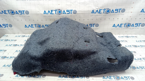 Floor covering front left Ford Fusion mk5 19-20 hybrid, plug-in, black, for cleaning