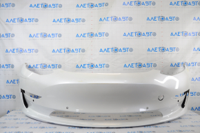 Front bare bumper Tesla Model 3 18 - for parking sensors white PPSW,