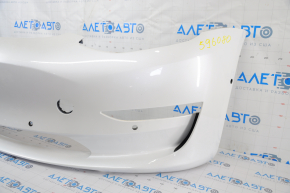 Front bare bumper Tesla Model 3 18 - for parking sensors white PPSW,