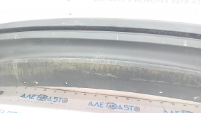 Rear bumper lip Ford Fusion mk5 19-20 for 1 exhaust without chrome tips, cracks, scratches