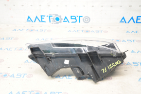 Fog light left Tesla Model 3 18- with turn signal, without corrector, sand, chip
