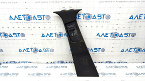 Upper center pillar trim belt left Mercedes C-class W205 15-21 black, needs cleaning, worn