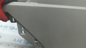 Central console VW Atlas 18 - bare, gray, scratches