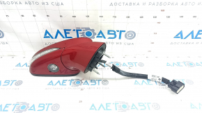 Side mirror right Ford Fusion mk5 19-20 12 pins, turn signal, heated, backlight, BSM, red, chip