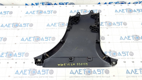Center pillar trim lower left Mercedes C-class W205 15-21 black, scratches
