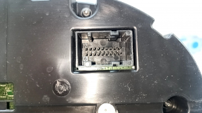 Instrument cluster Chrysler 200 15-17 small display 132k light edging, scratches, broken housing