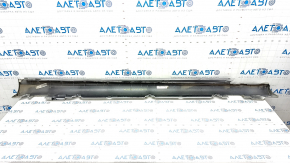 Left threshold Mercedes C-class W205 300/350e/350h/400 15-21 under chrome moldings, silver 775