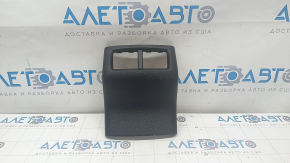 Center console trim rear Dodge Challenger 15-19 rest, black, scratches